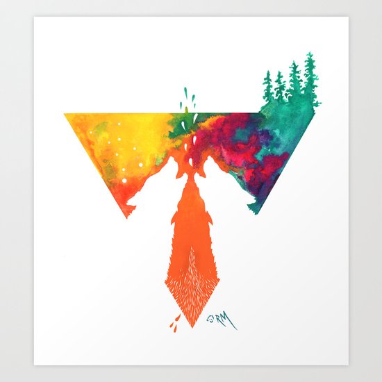 Wolves Art Print