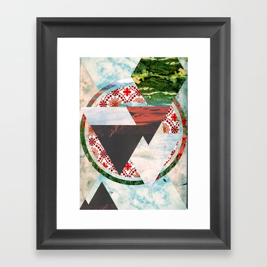 Experimental Abstraction Framed Art Print