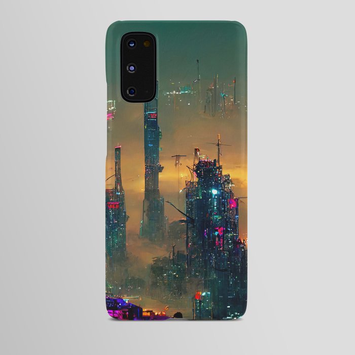 Postcards from the Future - Nameless Metropolis Android Case