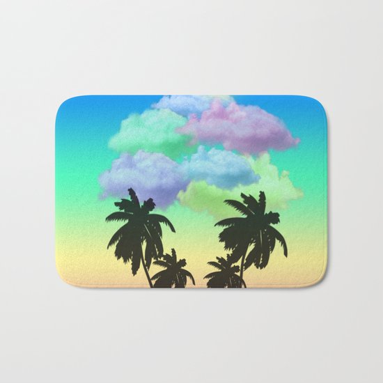 magical sunset Bath Mat