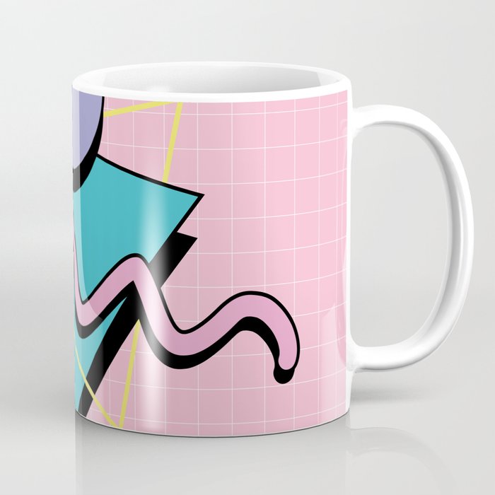 Memphis pattern 73 - 80s / 90s Retro Coffee Mug