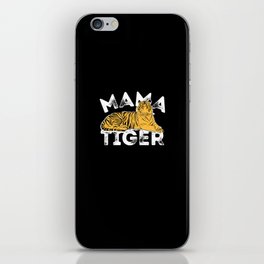Mama Tiger iPhone Skin
