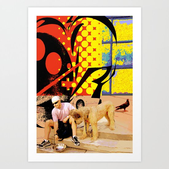 dog Art Print