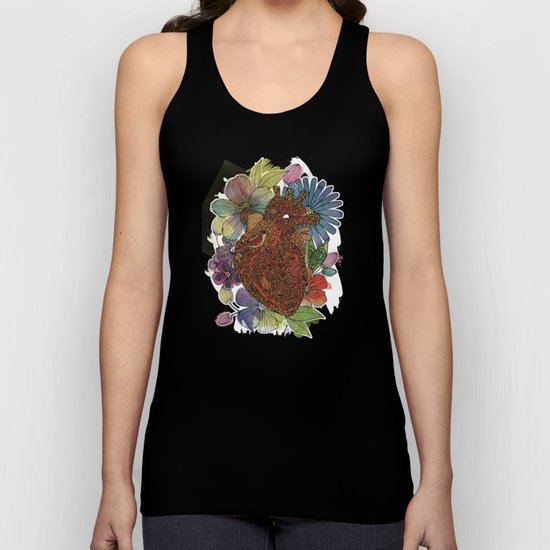 Heart Happy Unisex Tank Top