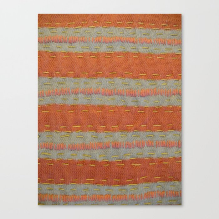 stitched Canvas Print by jennaleemeyer Society6