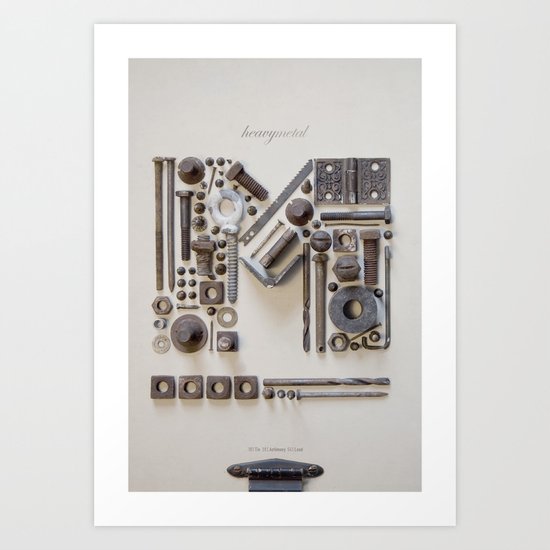 Heavy Metal Art Print