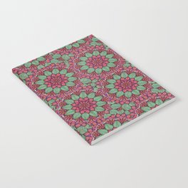 flower mandala design pattern Notebook