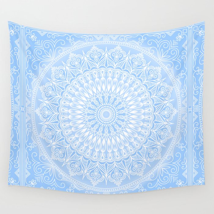 Baby blue tapestry store