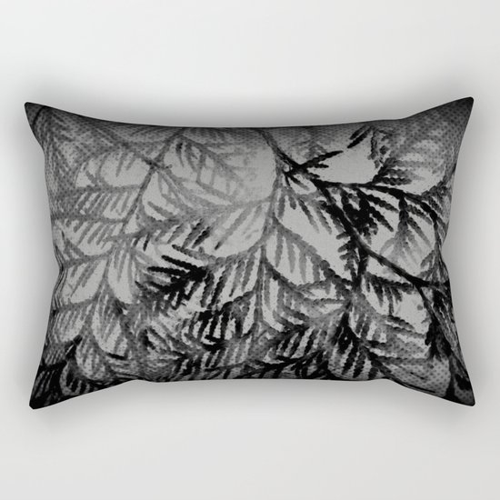 Tree | Trees | Beyond The Trees | Cedar Branches Rectangular Pillow