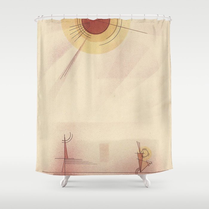 Wassily Kandinsky Shine Shower Curtain