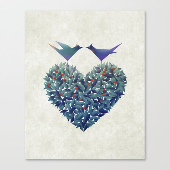 Love Birds Canvas Print