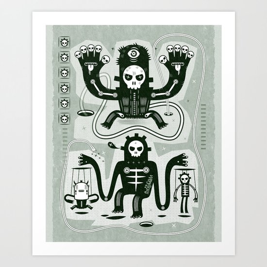 Chamanistik Art Print