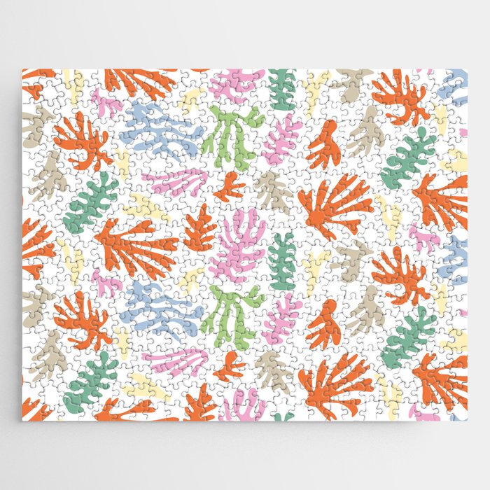 Matisse Inspired Pattern Jigsaw Puzzle