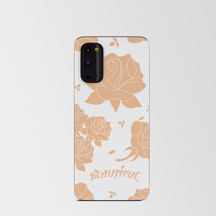 ORANGE ROSES Android Card Case