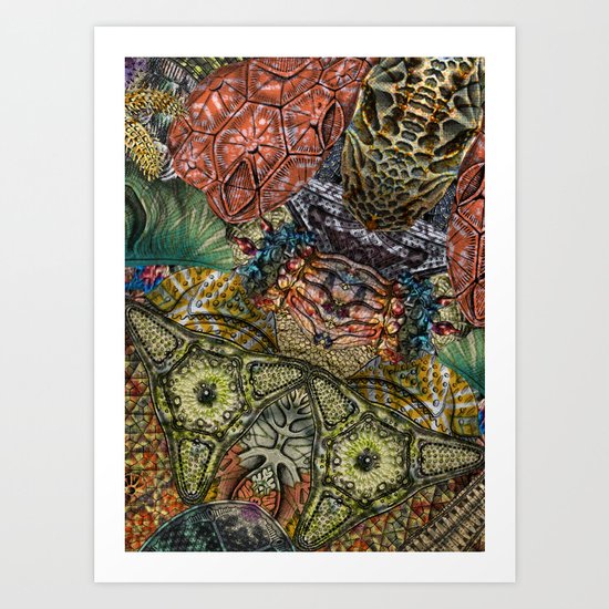 Psychedelic Botanical 1 Art Print