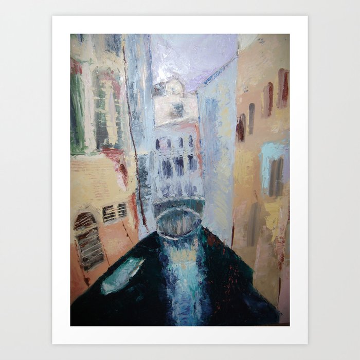 Impressionist Venice Art Print