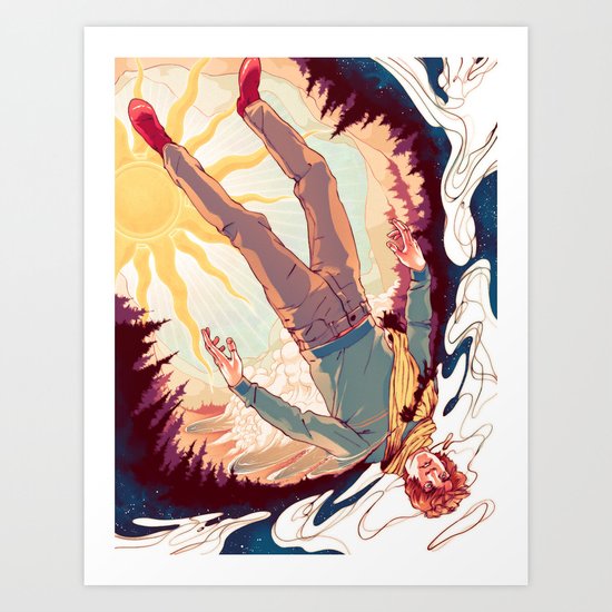 Quantum Uncertainty Art Print