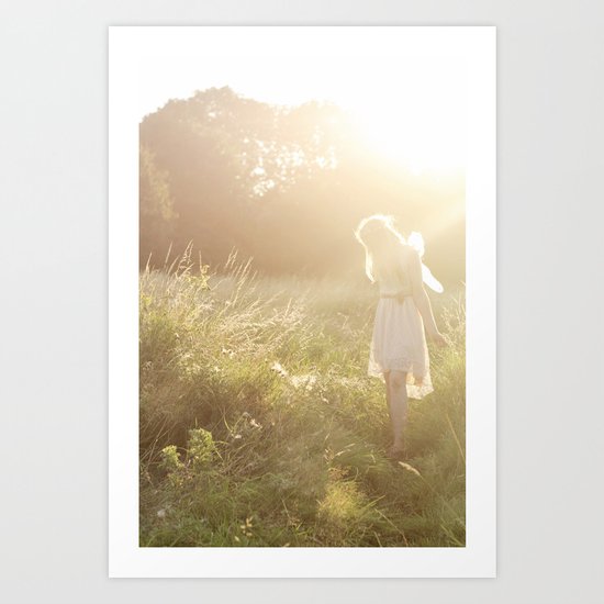 Meadow Fairy Art Print