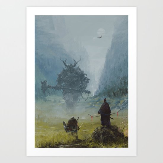 brothers in arms - worlord Art Print