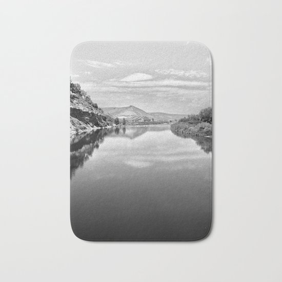 View From The Bridge Bath Mat