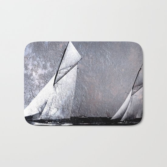 chase scene Bath Mat