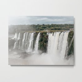 Iguazu Falls National Park | Argentina | Travel Landscape Photography Metal Print | Misiones, Nature, Travelphotography, Argentina, Brazil, Iguazufalls, Travel, Landscape, Nationalpark, River 