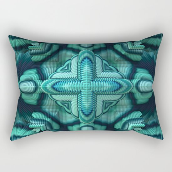 Cool Mint Rectangular Pillow