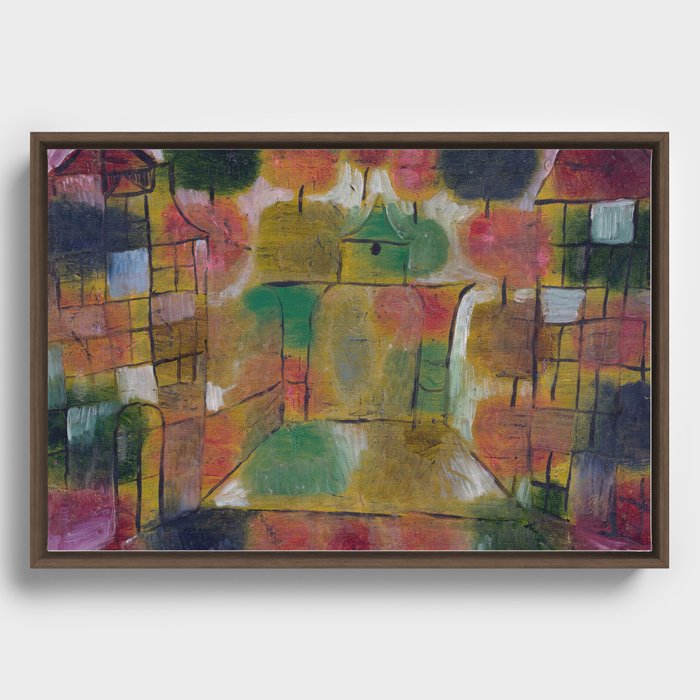 Paul Klee (German, 1879 - 1940) Framed Canvas