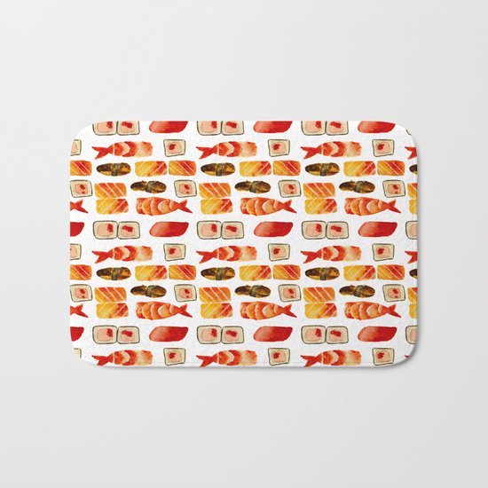 Sushi vibes Bath Mat