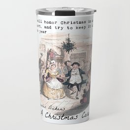 Charles Dickens A Christmas Carol  Travel Mug