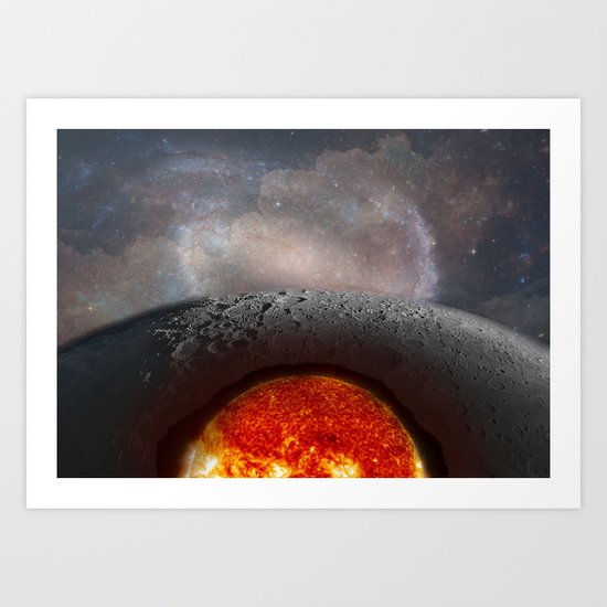 Moon Art Print