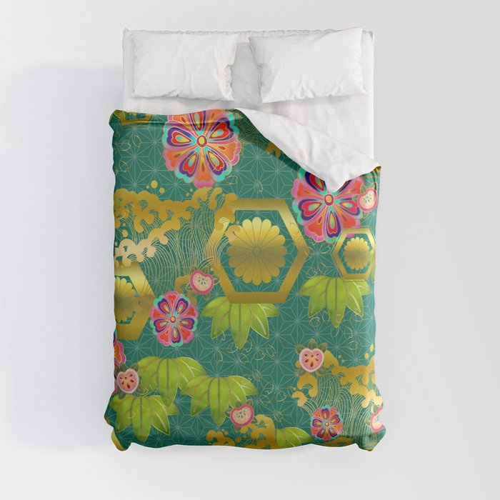 Japanese Pattern 22 Duvet Cover