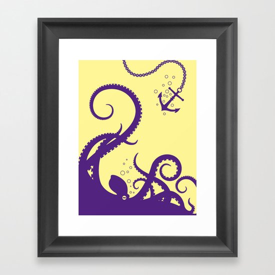 octo Framed Art Print