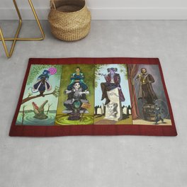 Haunted Nein 12x18 proportions Rug