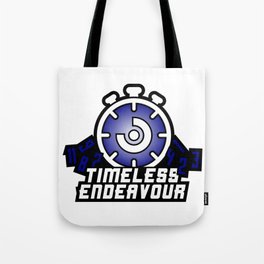 Timeless Endeavour Logo - Blue/White Tote Bag