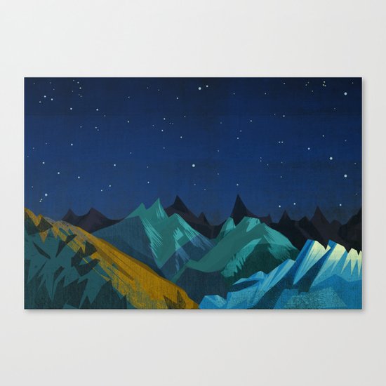 Blue Mountains Canvas Print
