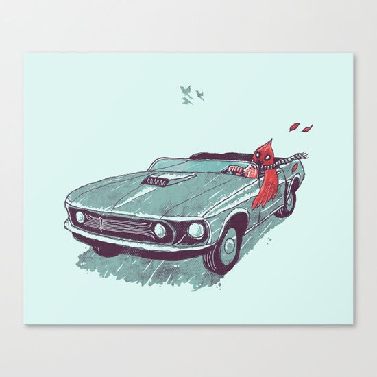 Fear of Flying Canvas Print