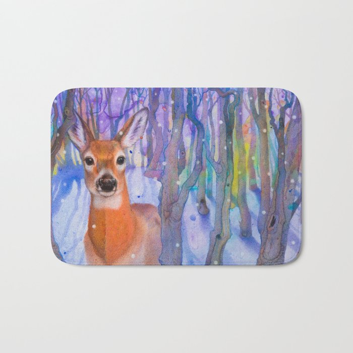 Snowfall Bath Mat