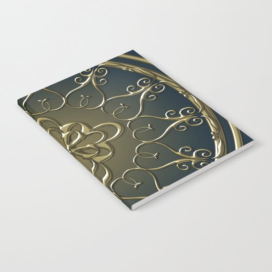 Golden Nemo Pattern Notebook