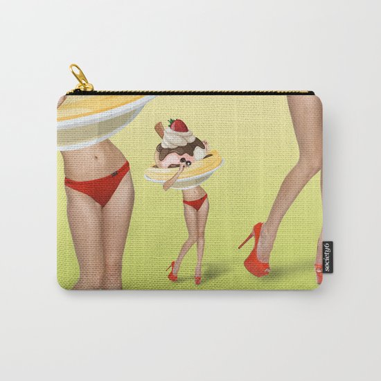 ice cream woman Carry-All Pouch