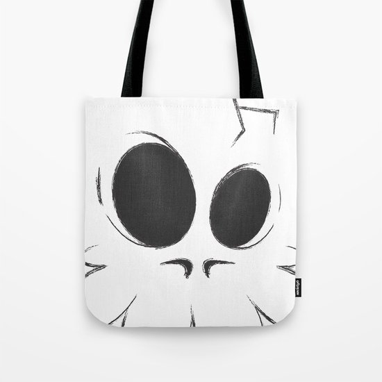 Cracked Skull Tote Bag