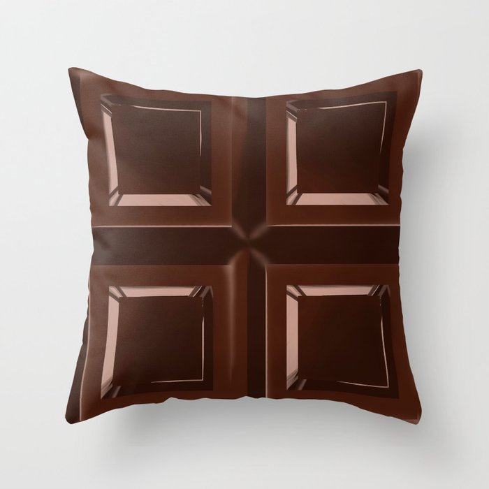 Chocolate throw pillows online