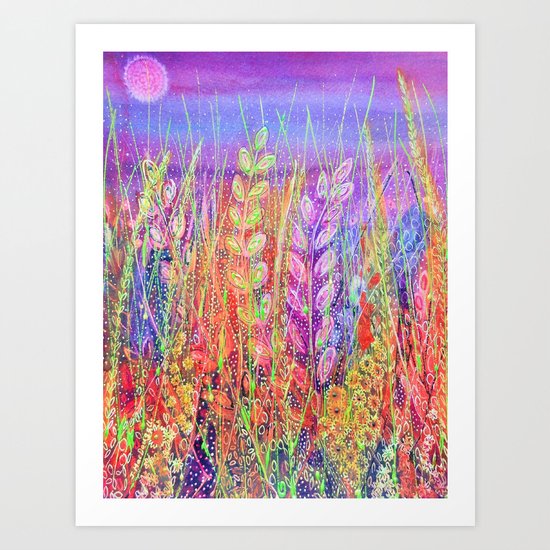 Flower Meadow Art Print