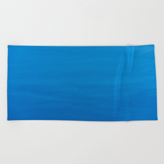 Crater Lake Blue Beach Towel