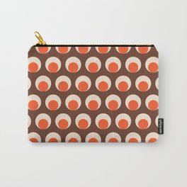 Dot eye Brown Carry-All Pouch