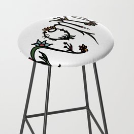 Home in Bloom Bar Stool