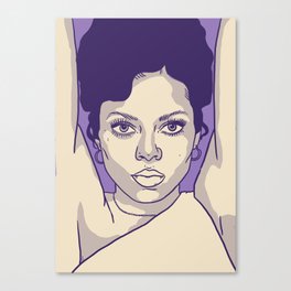 Diana Ross Canvas Print