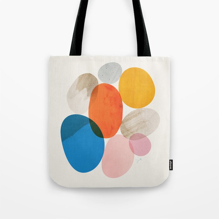 Abstraction_Pebbles_002 Tote Bag