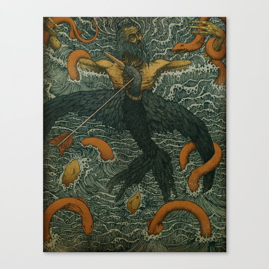Albatross. Canvas Print