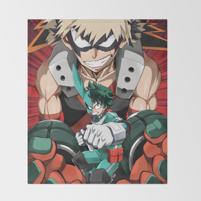 Bakugou throw blanket cheap